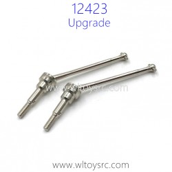 WLTOYS 12423 Upgrade Parts CVD Bone Dog Shaft Silver