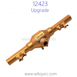 WLTOYS 12423 Upgrade Parts Rear Axle Shell Metal Gold
