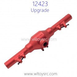 WLTOYS 12423 Upgrade Parts Rear Axle Shell Metal Red