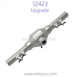 WLTOYS 12423 Upgrade Parts Rear Axle Shell Metal Silver