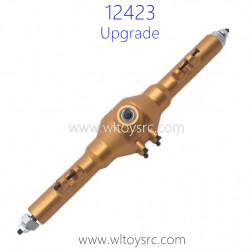 WLTOYS 12423 Upgrade Parts Rear Axle Assembly with Gear Gold