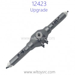 WLTOYS 12423 Upgrade Parts Rear Axle Assembly with Gear Grey