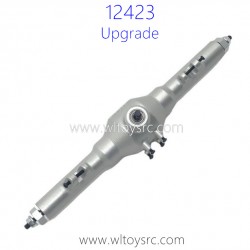 WLTOYS 12423 Upgrade Parts Rear Axle Assembly with Gear Silver