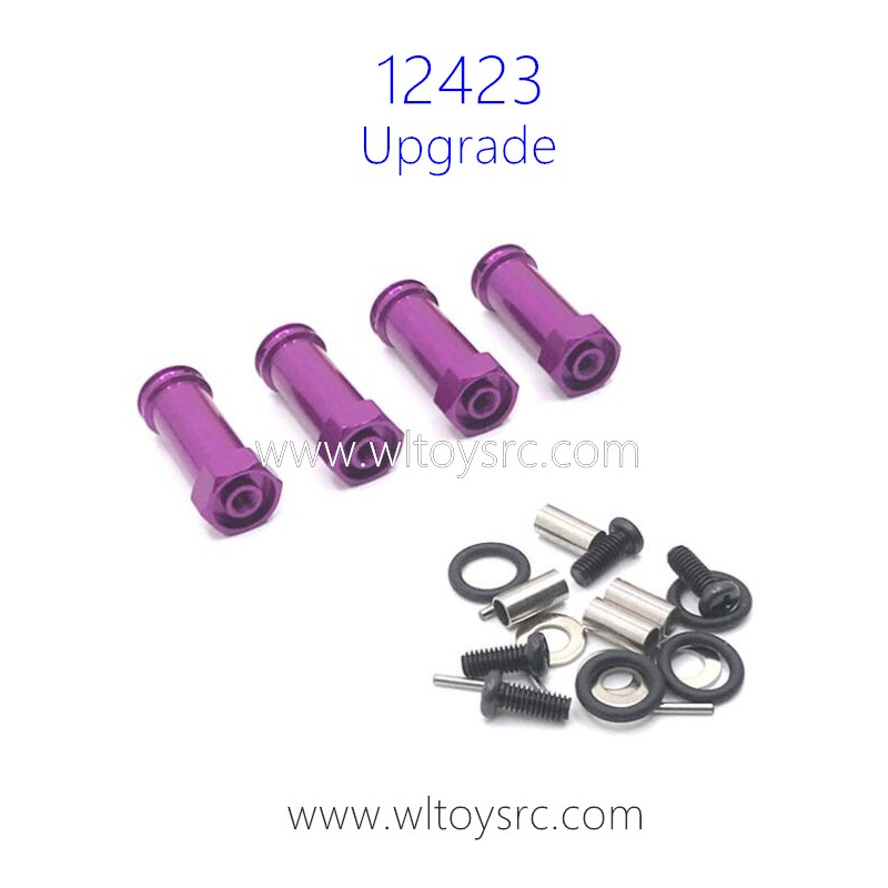WLTOYS 12423 Upgrade Extended contactor Purple