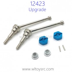 WLTOYS 12423 Upgrade Parts Front Bone Dog Shaft with Nuts