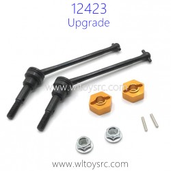 WLTOYS 12423 Upgrade RC Car Upgrade Bone Dog Shaft Gold