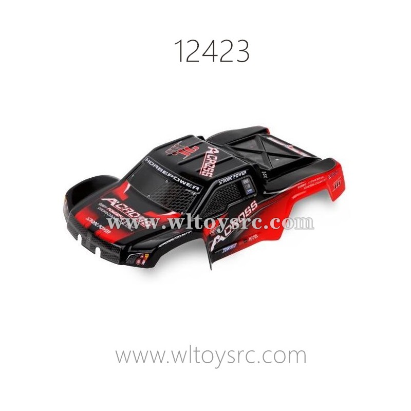 WLTOYS 12423 Parts, Car Body Shell