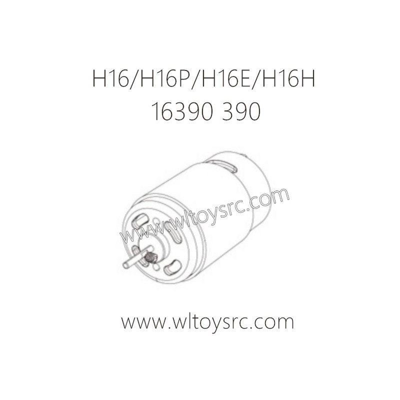 MJX H16P H16H H16E RC Car Parts 16390 390 Motor