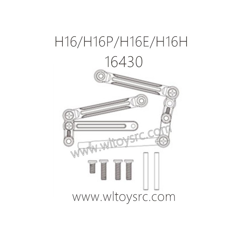 MJX Hyper Go RC Car Parts 16430 Steering Kit