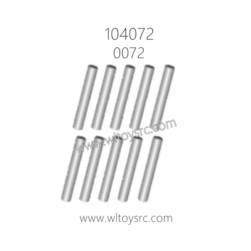 WLTOYS 104072 Parts 0072 1.5X10mm Metal Pins