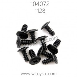 WLTOYS 104072 Parts 1128 Self-tapping Screws with Round Head ST 2.6x6PWB6