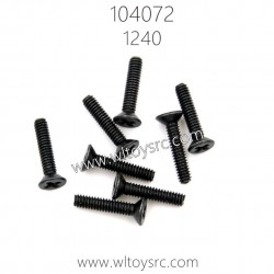 WLTOYS 104072 Parts 1240 Phillips countersunk head machine screw