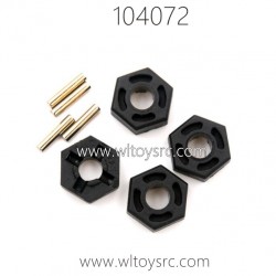 WLTOYS 104072 Drift Racing Car Parts 1871 Hexagon Wheel Seat