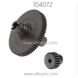 WLTOYS 104072 Parts 1874 Spur Gear and Motor Gear