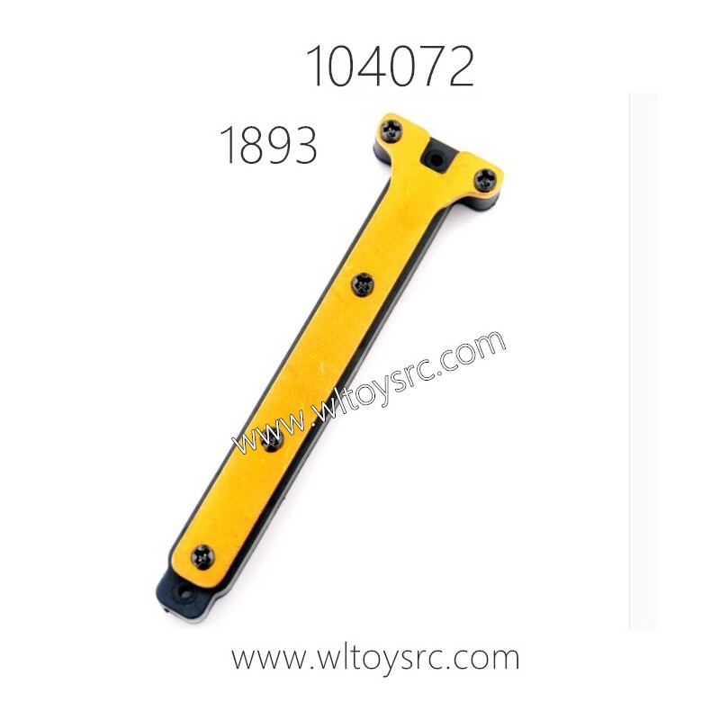 WLTOYS 104072 RC Car Parts 1893 Rear Bottom Reinforcement Piece