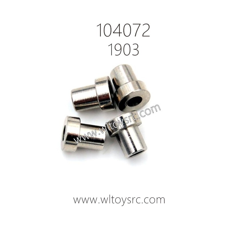 WLTOYS 104072 RC Car Parts 1903 Flange Copper Sleeve 6.5X7.4MM
