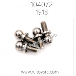 WLTOYS 104072 Parts 1918 4.8X12-Ball Head Screw
