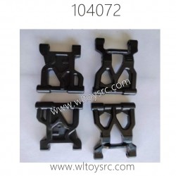 WLTOYS 104072 1/10 RC Car Parts 2084 Front and Rear Swing Arm