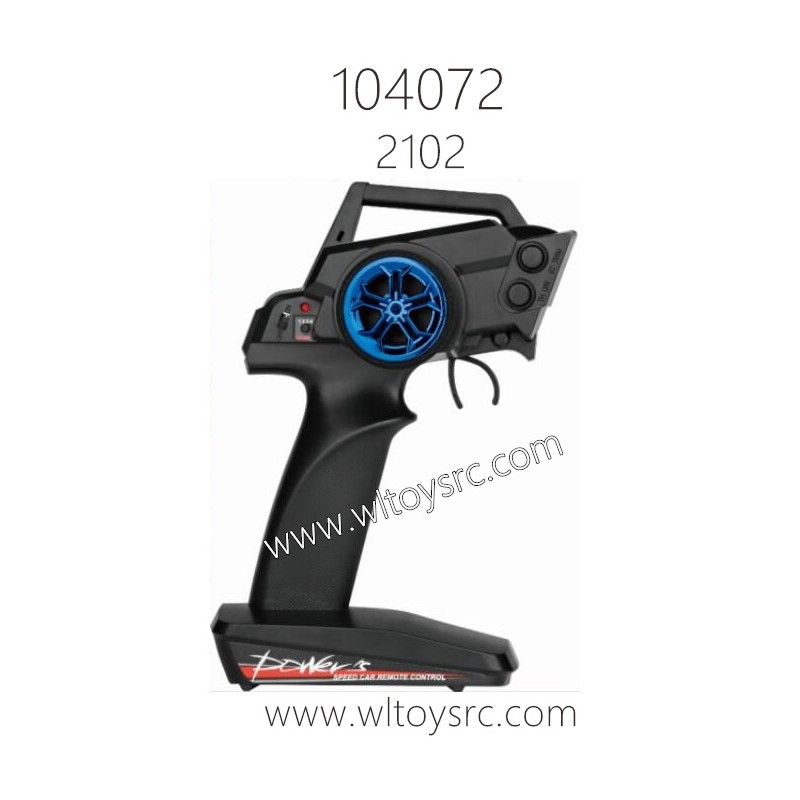 WLTOYS 104072 RC Car Parts 2102 V2 Transmitter