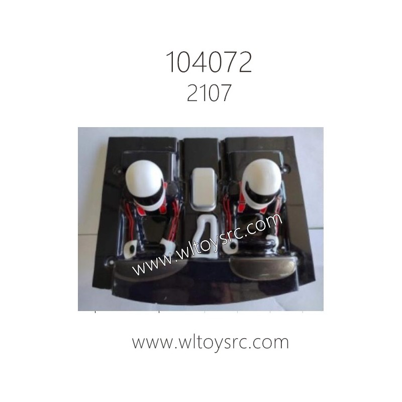 WLTOYS 104072 Cab Components 2107