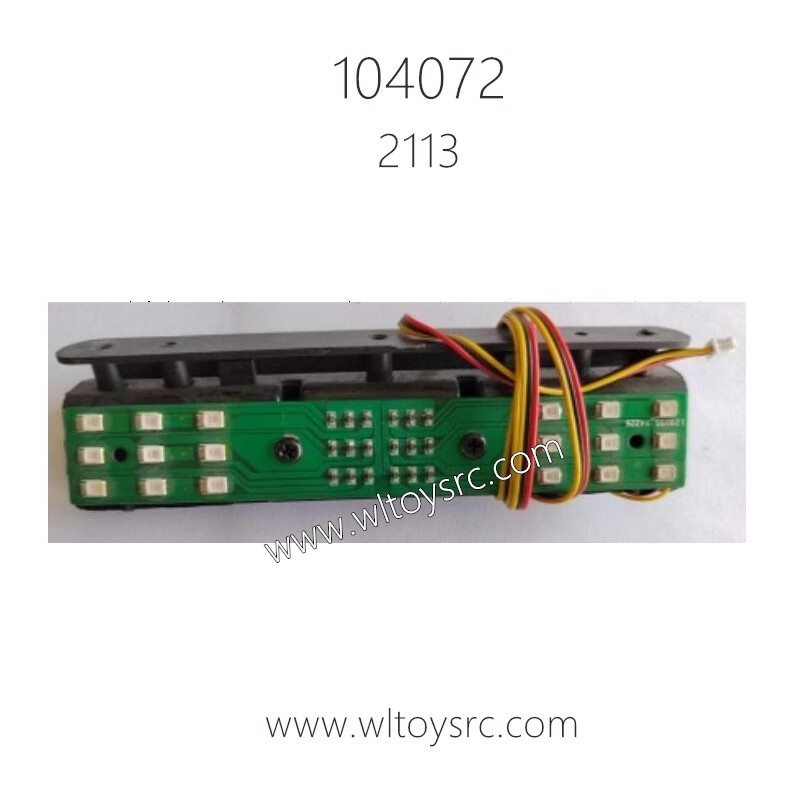 WLTOYS 104072 RC Car Parts 2113 Rear LED Light set