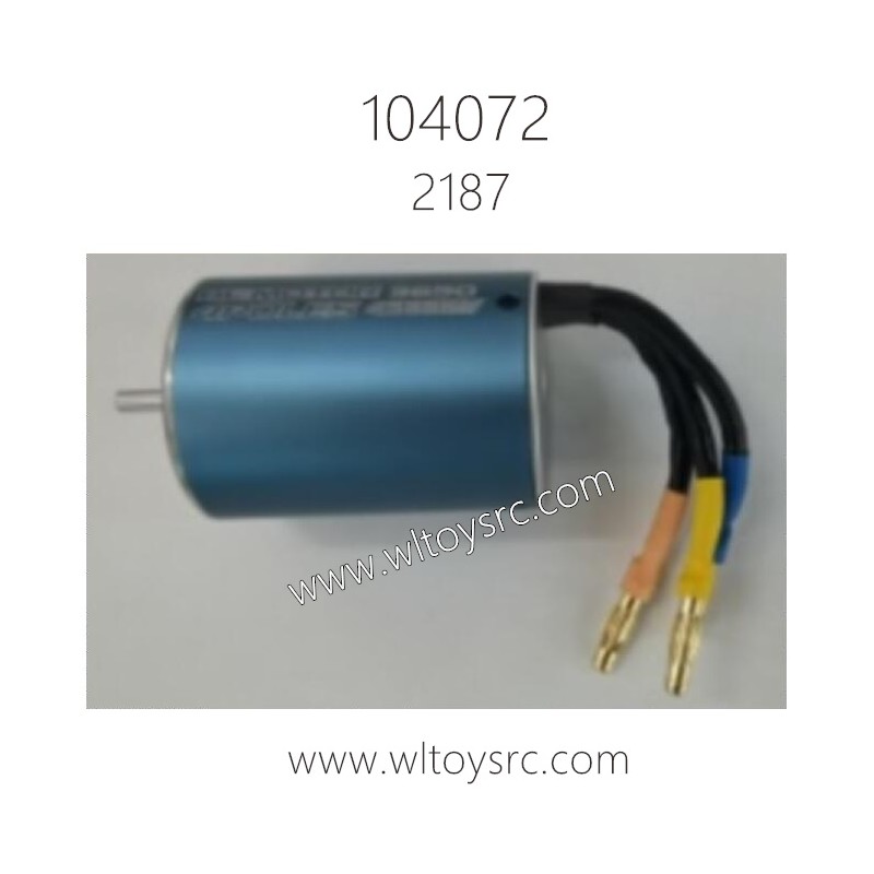 WLTOYS 104072 RC Car Parts 2187 Brushless Motor