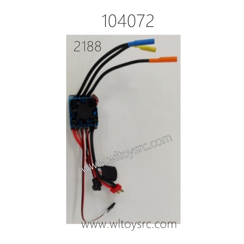 WLTOYS 104072 RC Car Parts 2188 Brushless ESC