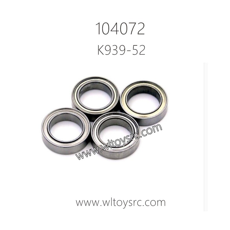 WLTOYS 104072 RC Car Parts K939-52 Rolling Bearing 10X15X4