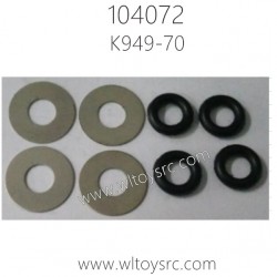 WLTOYS 104072 RC Car Parts K949-70 Stainless Steel Gasket