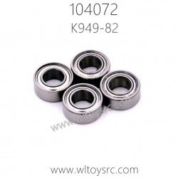 WLTOYS 104072 RC Car Parts K949-82 Rolling Bearing 5X10X4