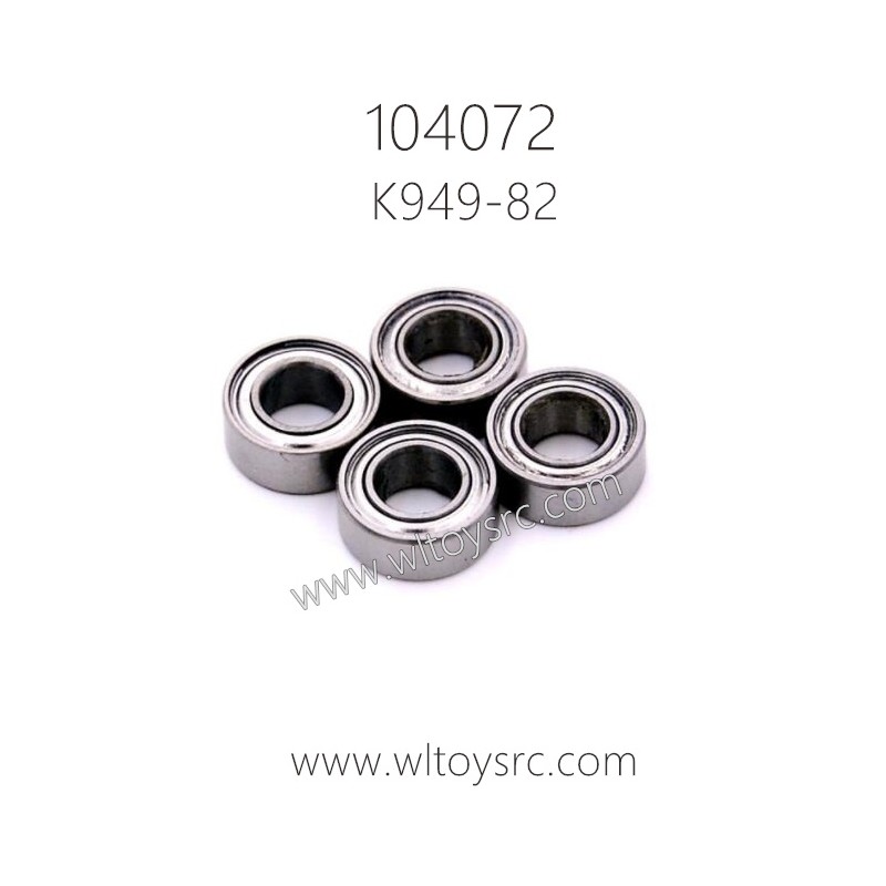 WLTOYS 104072 RC Car Parts K949-82 Rolling Bearing 5X10X4