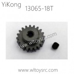 13065 Motor Gear 18T Parts for YIKONG 4102 Pro Car
