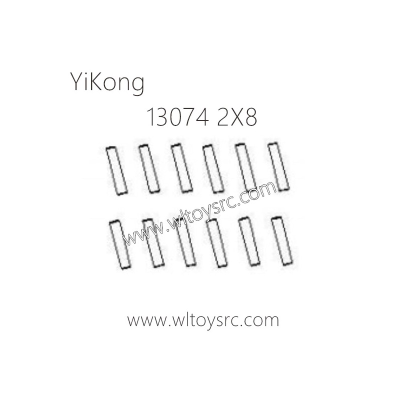 13074 MINI Pins 2X8 Parts for YIKONG RC Car