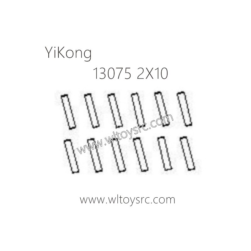 13075 mini Pin 2x10 Parts for YIKONG RC Car