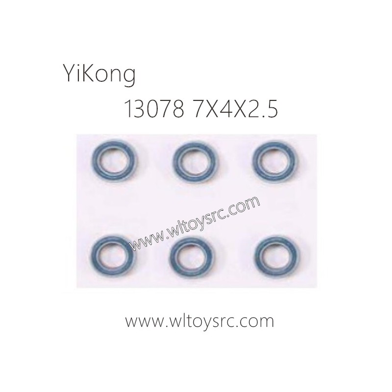 13078 Bearing 7X4X2.5 Parts for YIKONG RC Car