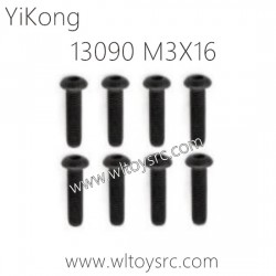 13090 Pan head hexagon Screws M3X16 Parts for YIKONG RC Car