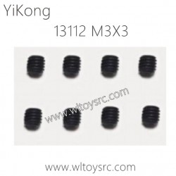 13112 Machine Screw M3X3 Parts for YIKONG RC Car