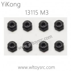 13115 M3 Nylon nut Parts for YIKONG RC Car