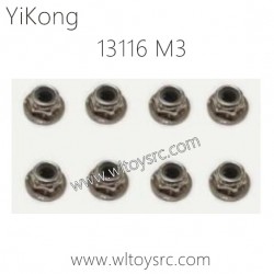 13116 M3 Flange Nuts Parts for YIKONG RC Crawler