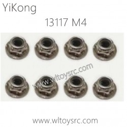 13117 M4 Flange Nuts Parts for YIKONG RC Crawler
