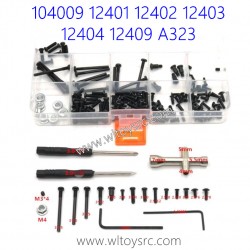 WLTOYS 104009 12401 12402 12403 12404 12409 A323 Parts Screw Tool Box
