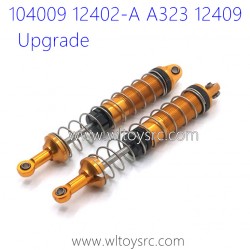 WLTOYS 104009 12402-A A323 12409 Upgrade Parts Metal Shock Absorber gold