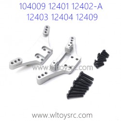 WLTOYS 104009 12401 12402-A 12403 12404 12409 Upgrade Car Shell Support Frame Silver
