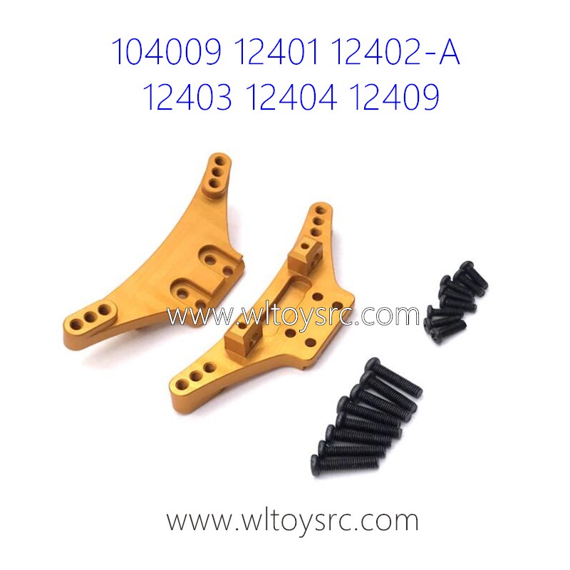 WLTOYS 104009 12401 12402-A 12403 12404 12409 Upgrade Car Shell Support Frame Gold