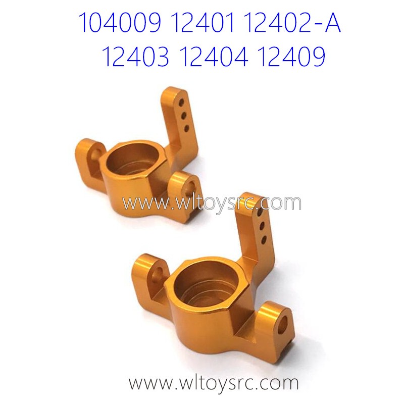 WLTOYS 104009 12401 12402-A 12403 12404 12409 Upgrade Front Steering Cup Gold