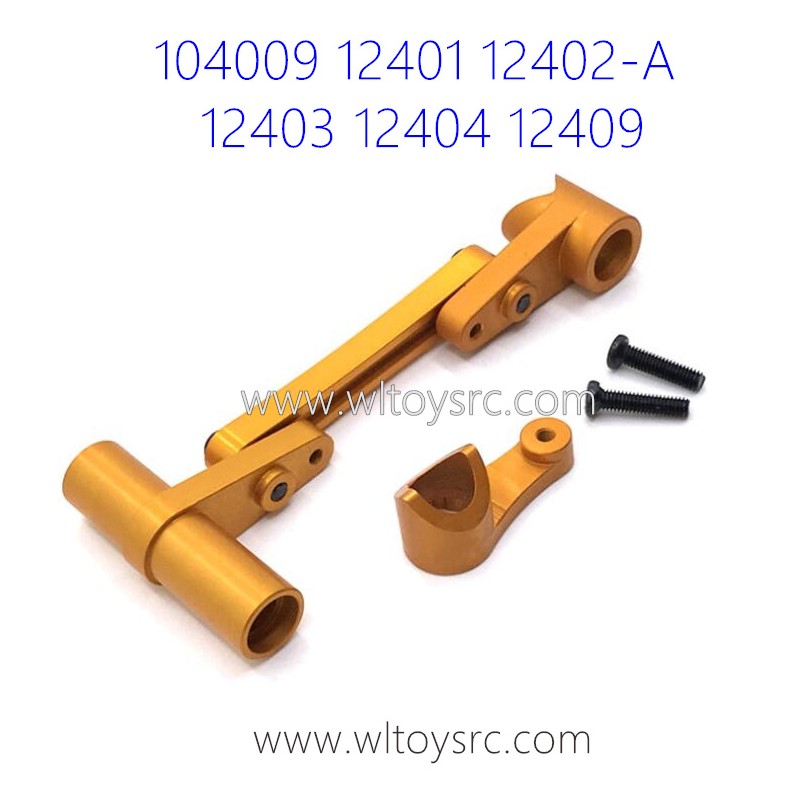 WLTOYS 104009 12401 12402-A 12403 12404 12409 Upgrade Steering Kit Gold
