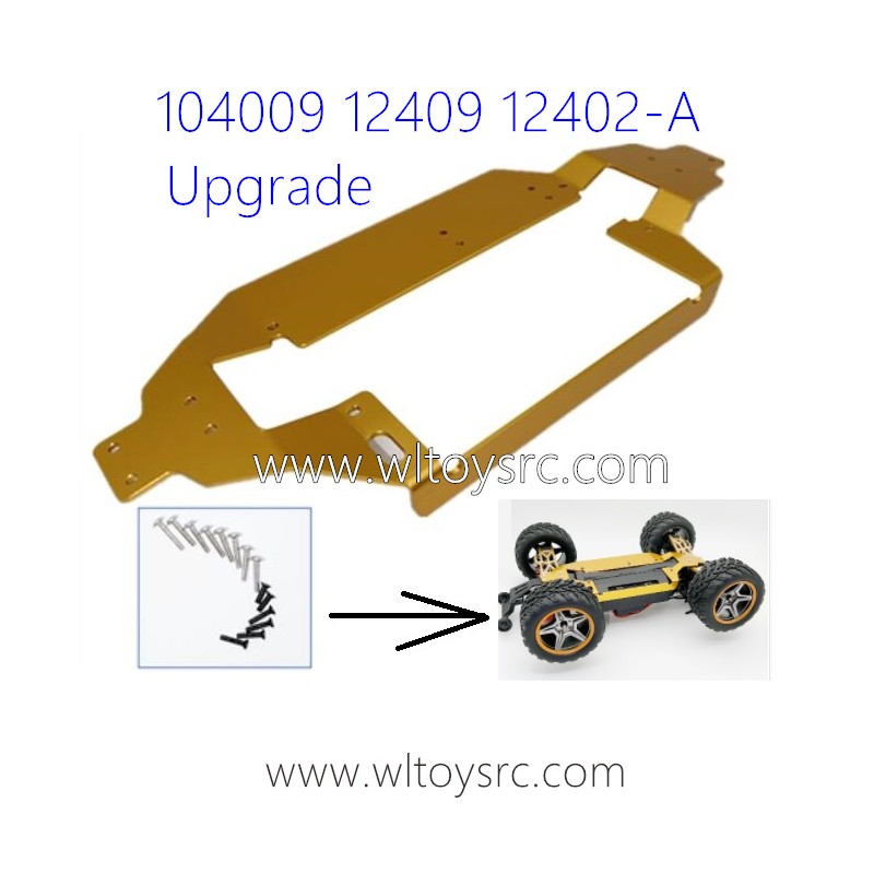 WLTOYS 104009 12402-A 12409 Upgrade Bottom Plate