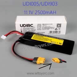 UDI ARROW UDI005 Upgrades Battery 11.1V 2500mAh XT60 Plug
