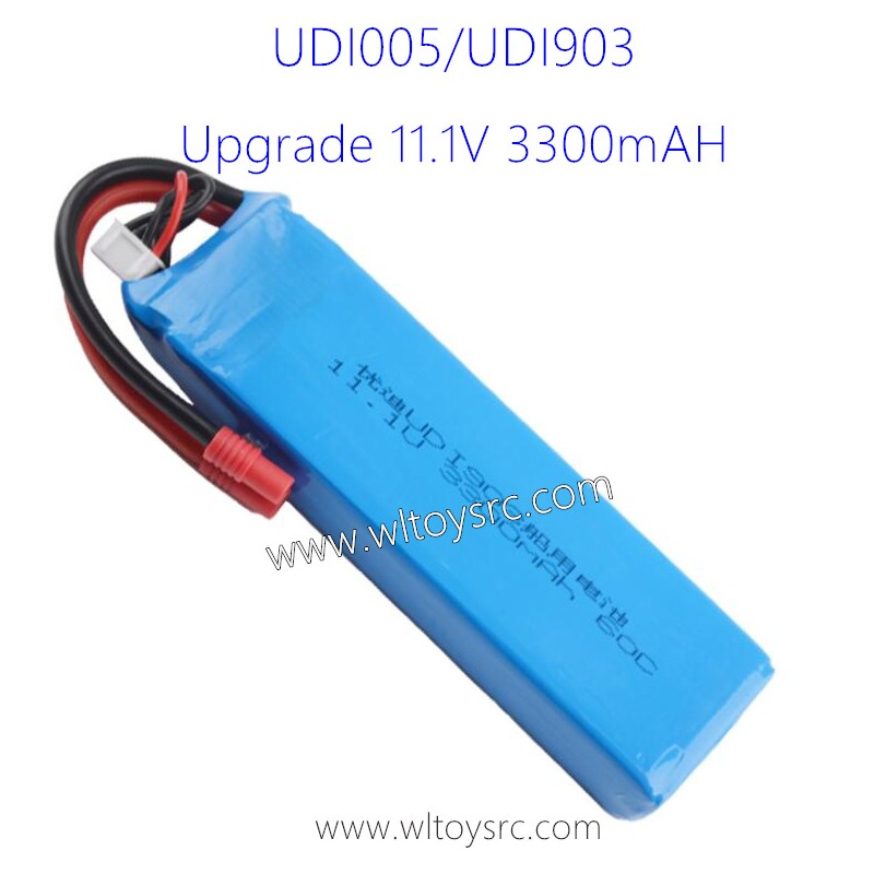 UDIRC ARROW UDI005 Upgrade Parts Battery 11.1V 3300mAh Banana Plug