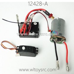 WLTOYS 12428-A Parts, Receiver+Motor+Servo
